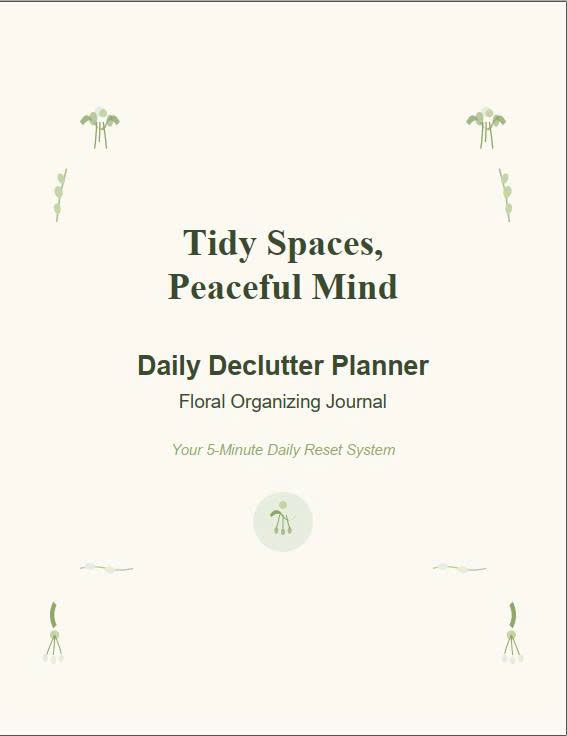 Daily Declutter Planner cover